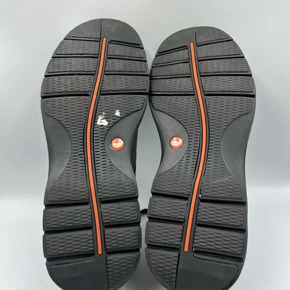 Men’s Clark’s Unstructured Black Leather Oxfords Size 11 - Picture 5 of 16